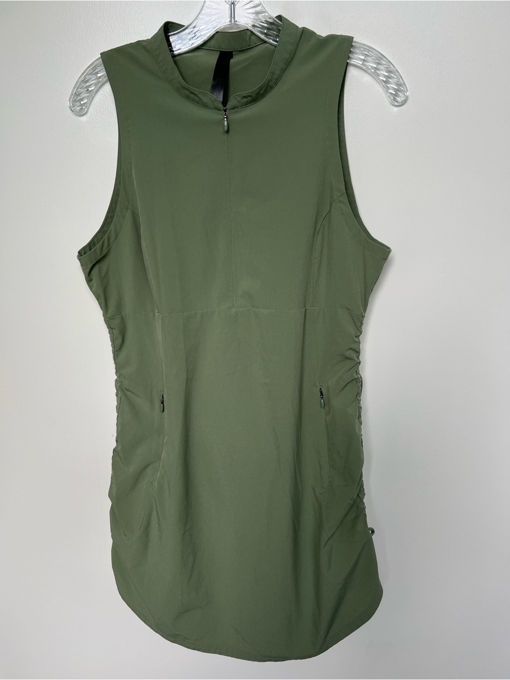 Kyodan women’s Sleeveless Olive Green Active Dress size medium